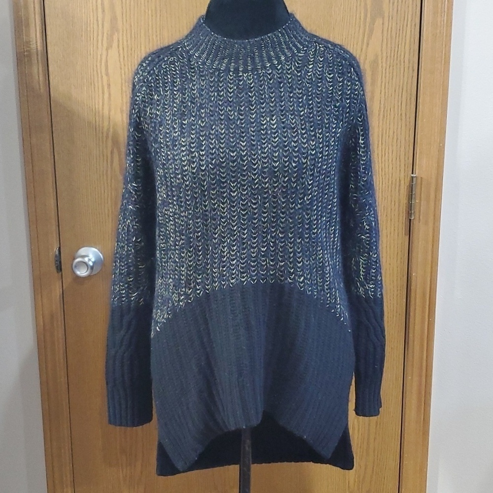 All saints wool blend alpaca mohair space due loxton jumper sweater chunky knit
